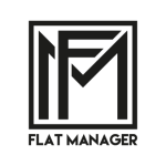смалено лого на Flat Manager